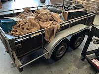 Auman dubbel-as ongeremde aanhangwagen - afbeelding 5 van  6
