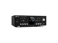 Auna amp-218 bluetooth amplificador surround digital 5.1 2x120w 3x50w rms 2x microfones - afbeelding 1 van  1
