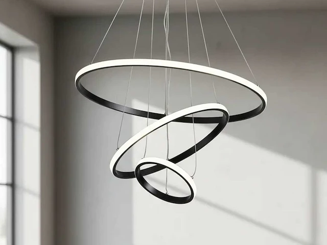 Aurelia 360 led hanglamp zwart - afbeelding 2 van  5