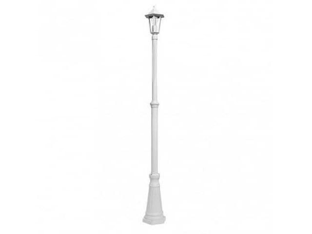 Auriga aluminium buitenvloerlamp, 1xe27 wit - afbeelding 3 van  4