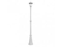 Auriga aluminium buitenvloerlamp, 1xe27 wit - afbeelding 3 van  4