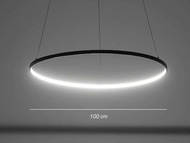 Aurora 100 hang lamp zwart - afbeelding 1 van  9