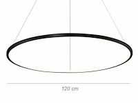 Aurora 120 hang lamp zwart - afbeelding 3 van  12