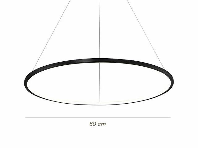 Aurora 80 hang lamp zwart - afbeelding 8 van  8