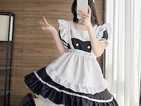 Aurueda maid dress cosplay-set - afbeelding 2 van  4