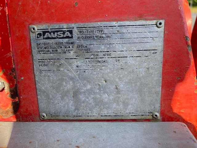 Ausa - d400 ahg - dumper - afbeelding 17 van  19