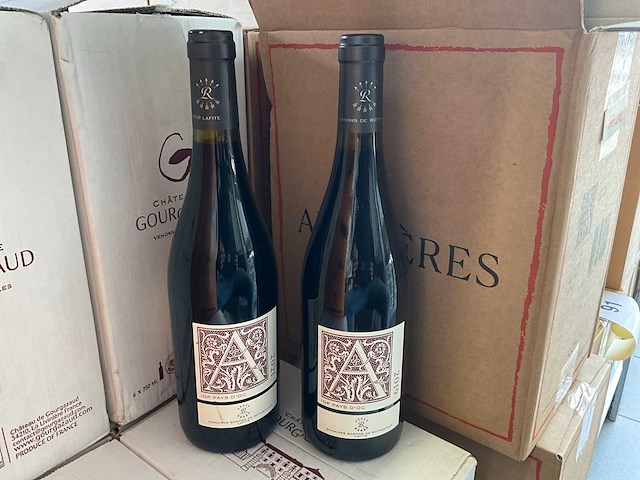 Aussières igp pays d’oc rode wijn (30x) - afbeelding 1 van  4