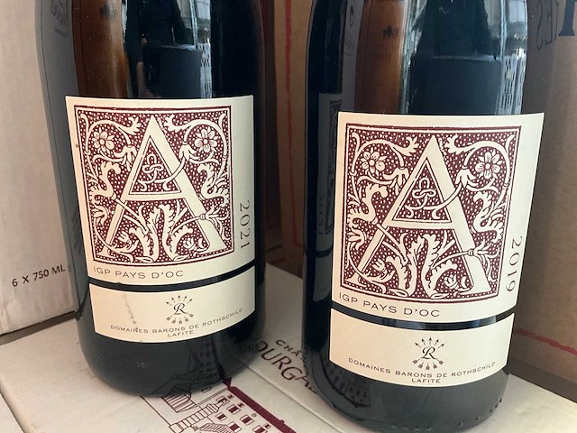 Aussières igp pays d’oc rode wijn (30x) - afbeelding 2 van  4