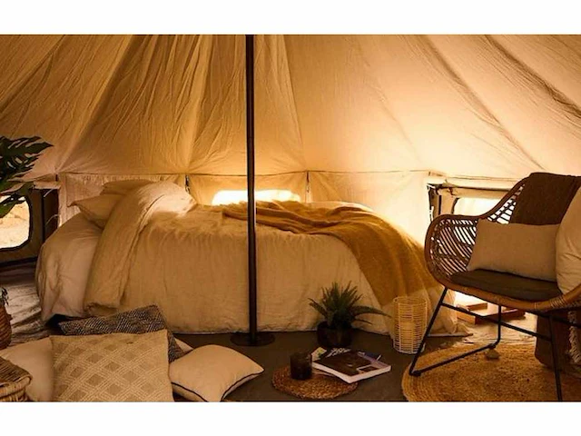 Autentic - jay bell 4.4 kurkuma - glamping tent (5x) - afbeelding 5 van  6