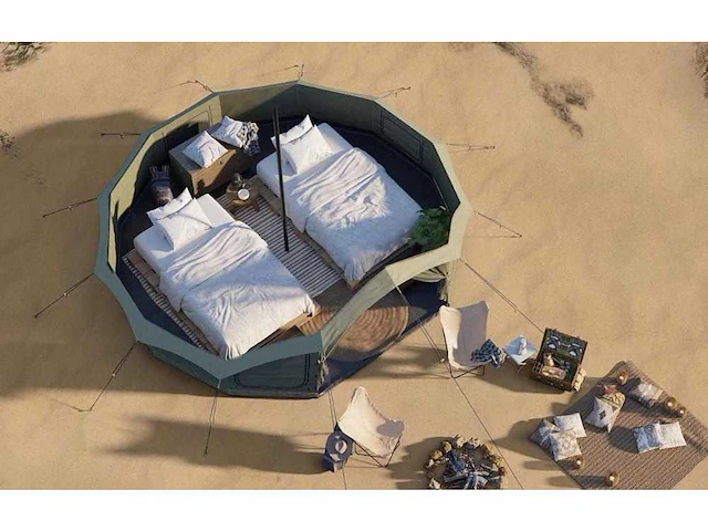 Autentic - jay bell 4.4 kurkuma - glamping tent - afbeelding 3 van  6