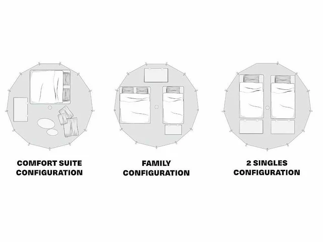 Autentic - jay bell 4.4 kurkuma - glamping tent - afbeelding 6 van  6