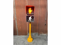 Authentieke amerikaanse red light walk & don't walk