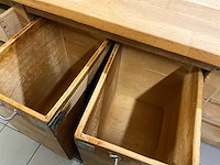 Authentieke bakkerij werkbank - massief - afbeelding 7 van  9