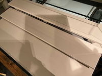 Authentieke houten winkelkast met gekoelde vitrine (pralines, kaas,…) - afbeelding 5 van  7