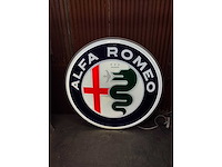 Authentique enseigne lumineuse alfa roméo xxl - various light equipment - afbeelding 5 van  5