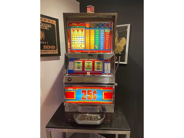 Authentique jackpot americain bally de 1983 - decorative object - afbeelding 2 van  8