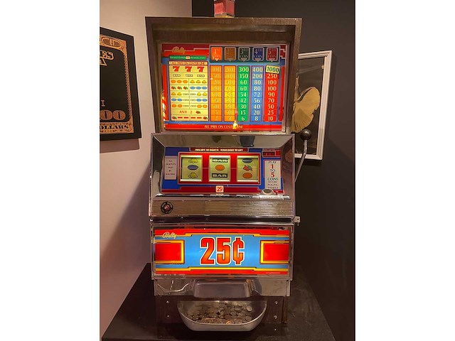 Authentique jackpot americain bally de 1983 - decorative object - afbeelding 4 van  8