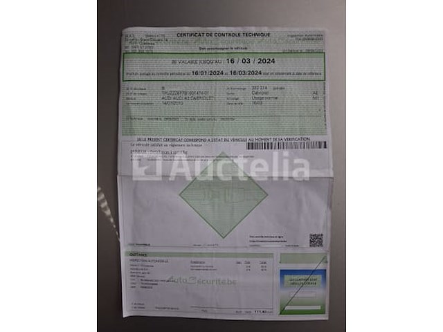 Auto audi a3 cabriolet (2010-359,898 km-vin:truzzz8p7b1001474) - afbeelding 15 van  23