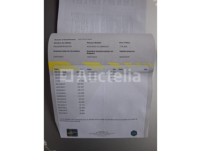 Auto audi a3 cabriolet (2010-359,898 km-vin:truzzz8p7b1001474) - afbeelding 16 van  23