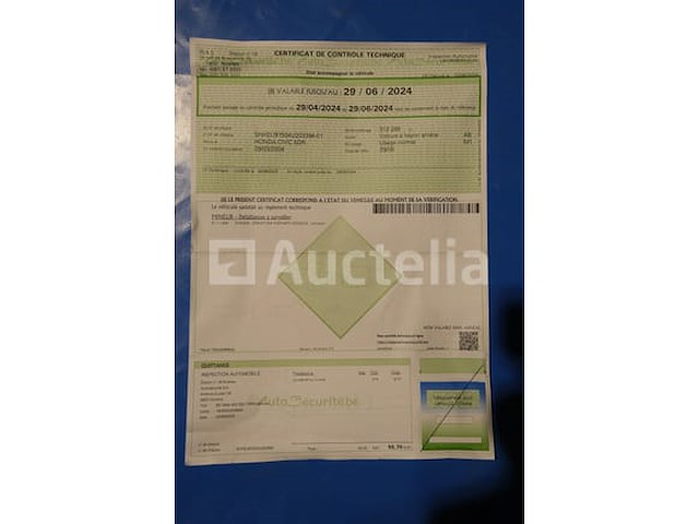 Auto (inbeslagname op straat) honda civic ctdi (2004-vin:shheu97504u203394) - afbeelding 29 van  46