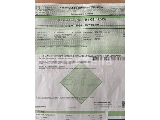 Auto (inbeslagname op straat) peugeot 206 - afbeelding 54 van  60
