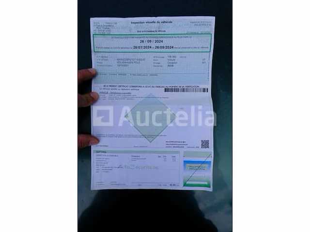 Auto (inbeslagname op straat) volkswagen polo (vin: wvwzzz6nz1d115323) - afbeelding 20 van  24