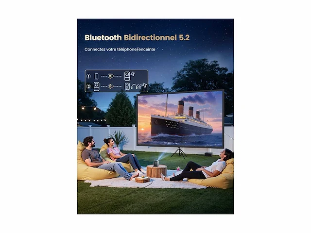 Auto keystone 4k beamer - afbeelding 5 van  9
