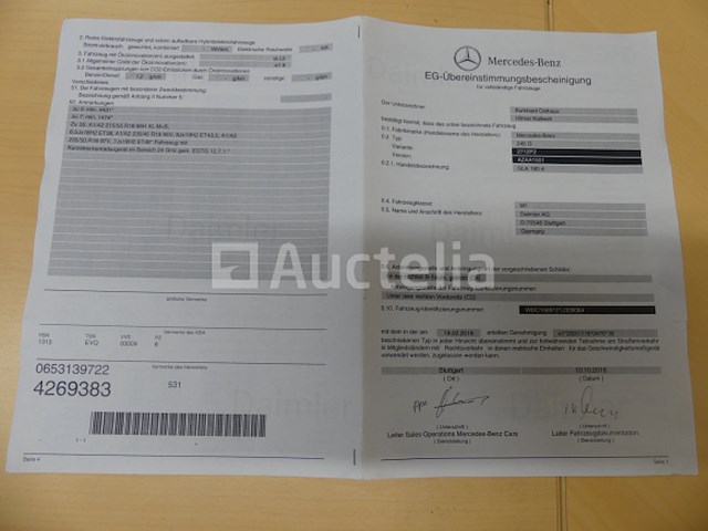 Auto mercedes-benz gla (2016-238,129 km) - afbeelding 17 van  28