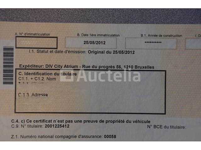 Auto (ongeluk - voor onderdelen) renault kangoo (2012-vin:vf1kw25b546979193) - afbeelding 48 van  58