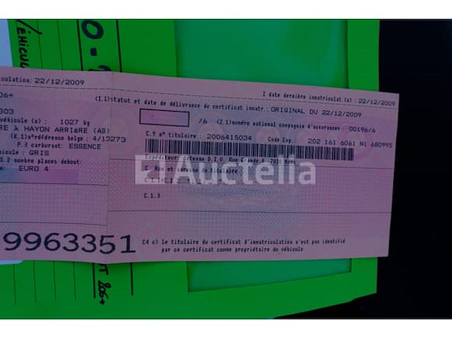 Auto peugeot 206+ (2010-67,458 km)(vin:vf32mkfwa9y147422) - afbeelding 15 van  42
