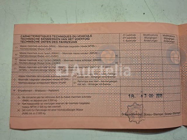 Auto peugeot 307 stationwagen (2007-115,438 km)(vin:vf33e9hxc85068911) - afbeelding 14 van  32