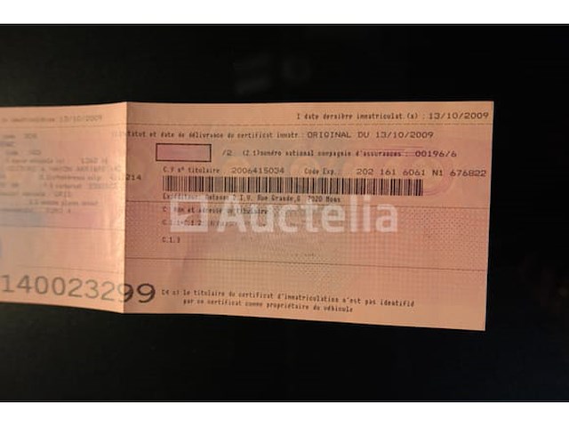 Auto peugeot 308 (2009-172,289 km)(vin:vf34c5fwc9s155838) - afbeelding 35 van  35