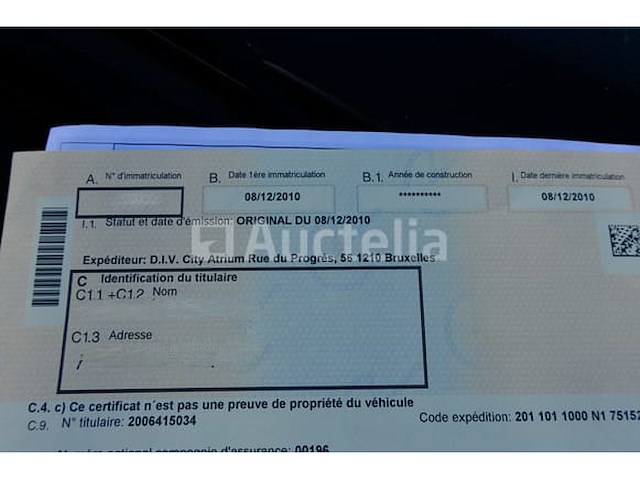 Auto peugeot 308 (2010-147,666 km)(vin:vf34c5fs0ay171561) - afbeelding 36 van  37