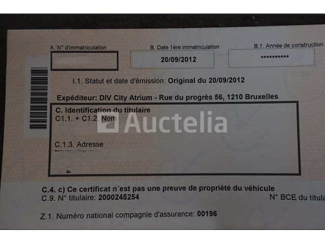 Auto peugeot 508 sw (2012-269,799 km-vin:vf38erhr8cl070627) - afbeelding 16 van  52