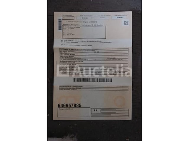 Auto peugeot 508 sw (2012-269,799 km-vin:vf38erhr8cl070627) - afbeelding 46 van  52