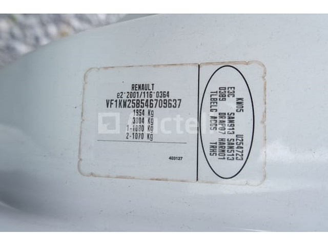 Auto renault kangoo (2012-151,774 km-vin:vf1kw25b546709637) - afbeelding 28 van  47