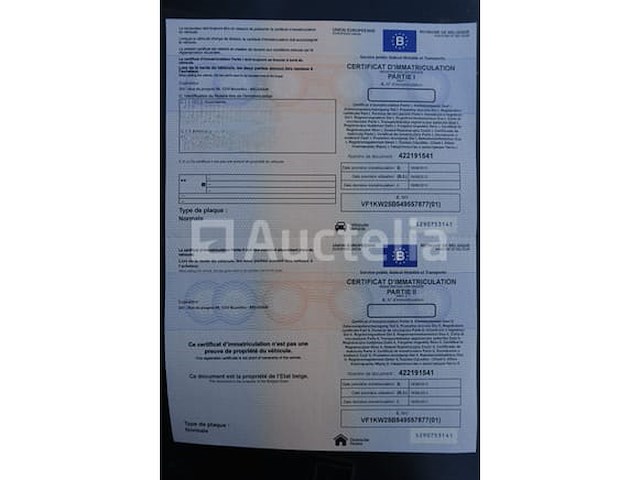 Auto renault kangoo (2013-320.390 km-vin:vf1kw25b549557877) - afbeelding 14 van  45