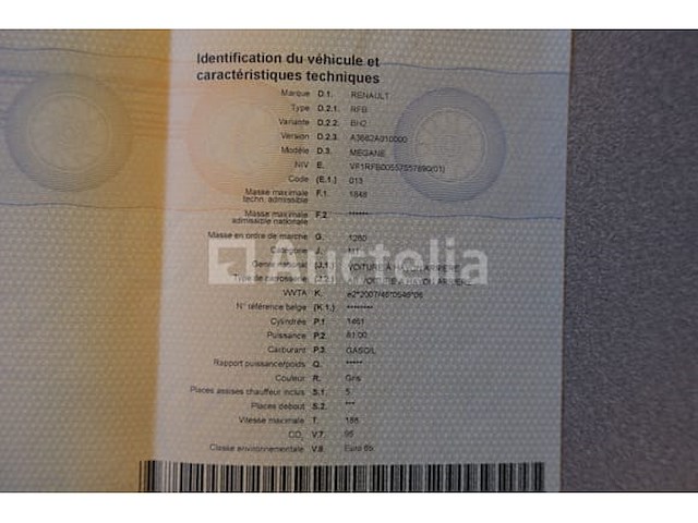 Auto renault mégane (2017-45,424 km-vin:vf1rfb00557557890) - afbeelding 37 van  44