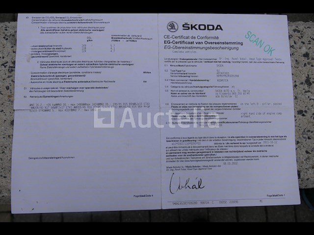 Auto skoda roomster (2012-110.147 km-vin:tmbnl65joc7035280) - afbeelding 38 van  47