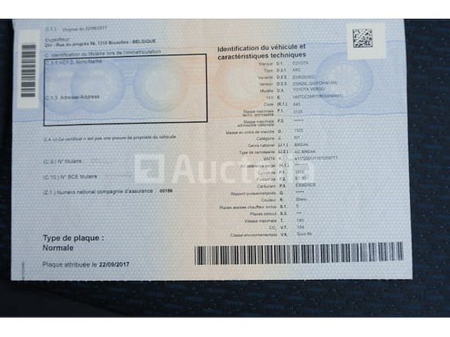 Auto toyota verso (2017-151,760 km-vin:nmtde26r70r058364) - afbeelding 33 van  55