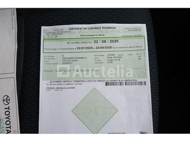 Auto toyota verso (2017-151,760 km-vin:nmtde26r70r058364) - afbeelding 44 van  55