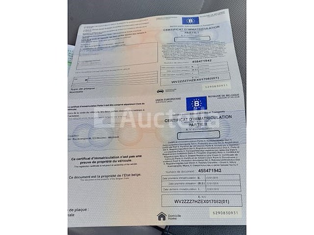 Auto volkswagen kombi t6-d (2015-189,982 km-vin:wv2zzz7hzex017082) - afbeelding 8 van  8