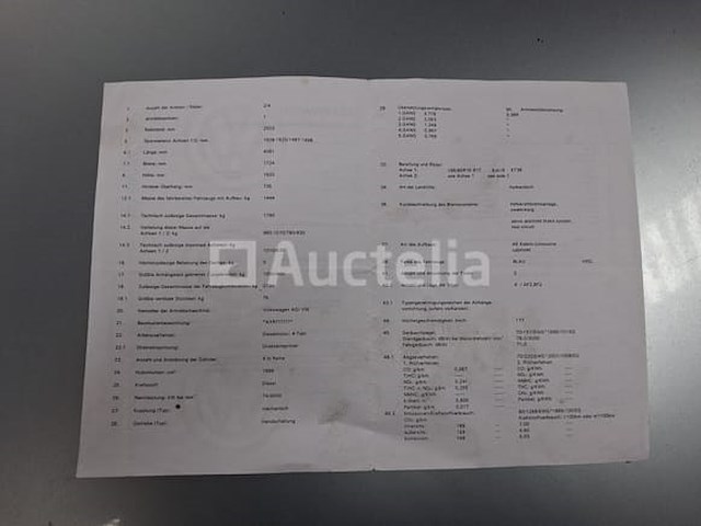 Auto volkswagen nieuwe kever cabriolet (2004-264,978 km-vin:wvwzzz1yz4m341809) - afbeelding 13 van  21