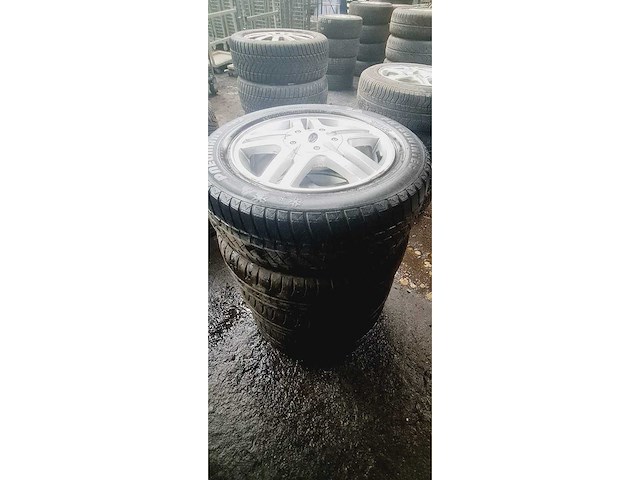 Autobanden met aluminium velgen 10x4 - afbeelding 9 van  11