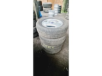 Autobanden met aluminium velgen 10x4 - afbeelding 10 van  11