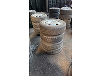 Autobanden met aluminium velgen 10x4 - afbeelding 8 van  12