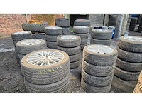 Autobanden met aluminium velgen 12x4 - afbeelding 3 van  15