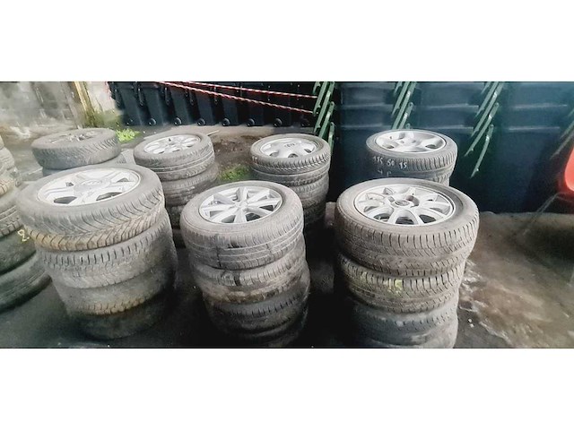 Autobanden met aluminium velgen 13x4 - afbeelding 7 van  20