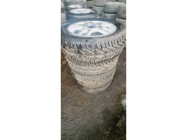 Autobanden met aluminium velgen 13x4 - afbeelding 8 van  20