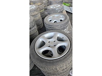 Autobanden met aluminium velgen 13x4 - afbeelding 3 van  24